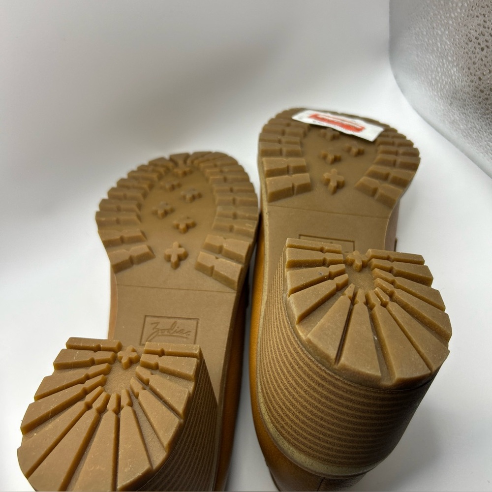 Zodiac Gemma Women’s Size 10 Chestnut Lug Sole Loafers- New without box - Picture 6 of 14